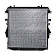 2-Piece Kit A/C Condenser, includes (1) A/C Condenser and (1) Radiator, 2.5L Eng., 4 Cyl.