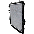 2-Piece Kit A/C Condenser, includes (1) A/C Condenser and (1) Radiator, 2.5L Eng., 4 Cyl.