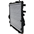 2-Piece Kit A/C Condenser, includes (1) A/C Condenser and (1) Radiator, 2.5L Eng., 4 Cyl.