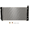 2-Piece Kit A/C Condenser, includes (1) A/C Condenser and (1) Radiator, 4.3L Eng., 6 Cyl.