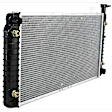 2002 GMC Savana 2500 - 2-Piece Kit A/C Condenser, 4.3L 6Cyl,  Includes (1) A/C Condenser and (1) Radiator
