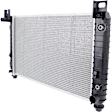2-Piece Kit A/C Condenser, includes (1) A/C Condenser and (1) Radiator, 4.3L Eng., 6 Cyl.
