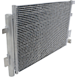 3-Piece Kit A/C Condenser, Includes (1) A/C Condenser, (1) Cooling Fan Assembly and (1) Radiator