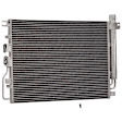 3-Piece Kit A/C Condenser, 3.6L, 6Cyl, Includes (1) A/C Condenser, (1) Cooling Fan Assembly and (1) Radiator