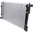 2012 GMC Terrain - 3-Piece Kit A/C Condenser, 2.4L 4Cyl,  Includes (1) A/C Condenser, (1) Cooling Fan Assembly, and (1) Radiator