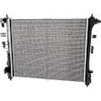 2-Piece Kit A/C Condenser, includes (1) A/C Condenser and (1) Radiator, 1.5L/2.0L Eng., 4 Cyl.