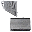 2006 Suzuki Forenza - 2-Piece Kit A/C Condenser, 2.0L 4Cyl,  Includes (1) A/C Condenser and (1) Radiator