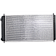 2-Piece Kit A/C Condenser, includes (1) A/C Condenser and (1) Radiator, 2.2L Eng., 4 Cyl.