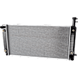 2012 GMC Savana 3500 SL - 2-Piece Kit A/C Condenser, 4.8L 8Cyl,  Includes (1) A/C Condenser and (1) Radiator