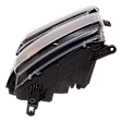 5-Piece Kit, Driver and Passenger Side Halogen Headlight, With bulb(s), OE Replacement, Includes (3) Bumper Trim and (2) Headlight