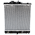 1996 Honda Civic - 2-Piece Kit Radiator, For Models With Heavy Duty Cooling, 1.6L 4Cyl,  Includes (1) A/C Condenser and (1) Radiator
