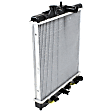 1996 Honda Civic - 2-Piece Kit Radiator, For Models With Heavy Duty Cooling, 1.6L 4Cyl,  Includes (1) A/C Condenser and (1) Radiator