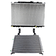 2-Piece Kit Radiator, 3.5L, 6Cyl, Includes (1) A/C Condenser and (1) Radiator