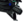 2009 Chevrolet Silverado 1500 - 4-Piece Kit Driver and Passenger Side Halogen Headlight, With bulb(s), OE Replacement,  Includes (2) Bumper Trim and (2) Headlight