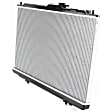 2-Piece Kit Radiator, with A/C Condenser, 3.0L/3.2L Eng., Plastic Tank