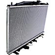 2007 Acura TSX Base - 2-Piece Kit Radiator, Manual Transaxle, 2.4L 4Cyl,  Includes (1) A/C Condenser and (1) Radiator