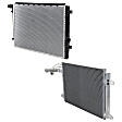 2-Piece Kit Radiator, 2.0L, 4Cyl, Includes (1) A/C Condenser and (1) Radiator