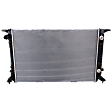 2012 Audi A5 Quattro Base - 2-Piece Kit Radiator, 2.0L 4Cyl,  Includes (1) A/C Condenser and (1) Radiator