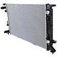 2012 Audi A5 Quattro Base - 2-Piece Kit Radiator, 2.0L 4Cyl,  Includes (1) A/C Condenser and (1) Radiator