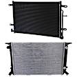 2-Piece Kit Radiator, 2.0L, 4Cyl, Includes (1) A/C Condenser and (1) Radiator