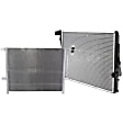 2002 BMW 325Ci Base - 2-Piece Kit Radiator, Automatic Transmission, Body Code E4, 2.5L 6Cyl,  Includes (1) A/C Condenser and (1) Radiator
