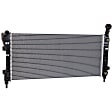 2-Piece Kit Radiator, Includes (1) A/C Condenser and (1) Radiator