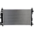 2-Piece Kit Radiator, Includes (1) A/C Condenser and (1) Radiator