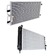 2-Piece Kit Radiator, 3.6L, 6Cyl, Includes (1) A/C Condenser and (1) Radiator