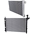 2014 GMC Acadia - 2-Piece Kit Radiator, For Models With Heavy Duty Cooling, 3.6L 6Cyl,  Includes (1) A/C Condenser and (1) Radiator
