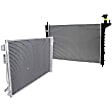 2015 Chevrolet Traverse LS - 2-Piece Kit Radiator, For Models With Standard Duty Cooling, 3.6L 6Cyl,  Includes (1) A/C Condenser and (1) Radiator