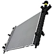 2015 Chevrolet Traverse LS - 2-Piece Kit Radiator, For Models With Standard Duty Cooling, 3.6L 6Cyl,  Includes (1) A/C Condenser and (1) Radiator