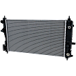 2013 Chevrolet Malibu - 2-Piece Kit Radiator, 2.5L 4Cyl,  Includes (1) A/C Condenser and (1) Radiator