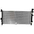 2003 Pontiac Montana - 2-Piece Kit Radiator, For Models With Standard Duty Cooling, 3.4L 6Cyl,  Includes (1) A/C Condenser and (1) Radiator