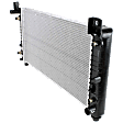 2009 GMC Sierra 2500 HD - 2-Piece Kit Radiator, 6.0L 8Cyl,  Includes (1) A/C Condenser and (1) Radiator