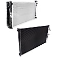 1994 GMC C1500 - 2-Piece Kit Radiator, Includes (1) A/C Condenser and (1) Radiator