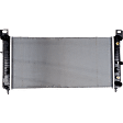 2005-2006 Chevrolet Tahoe - 2-Piece Kit Radiator, with  A/C Condenser, 5.3L/4.8L Engines, Plastic Tank