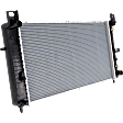 2005-2006 Chevrolet Tahoe - 2-Piece Kit Radiator, with  A/C Condenser, 5.3L/4.8L Engines, Plastic Tank