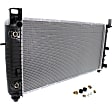 2011 Chevrolet Silverado 1500 - 2-Piece Kit Radiator, 6.0L 8Cyl,  Includes (1) A/C Condenser and (1) Radiator