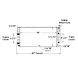 1992 Chevrolet K3500 - 2-Piece Kit Radiator, For Models With Heavy Duty Cooling, Measures 34 Inches Between Tanks, 5.7L 8Cyl,  Includes (1) A/C Condenser and (1) Radiator