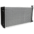 1992 Chevrolet K3500 - 2-Piece Kit Radiator, For Models With Heavy Duty Cooling, Measures 34 Inches Between Tanks, 5.7L 8Cyl,  Includes (1) A/C Condenser and (1) Radiator