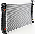 1992 GMC K2500 Suburban - 2-Piece Kit Radiator, For Models With 2 Inch Core, With Engine Oil Cooler, 5.7L 8Cyl,  Includes (1) A/C Condenser and (1) Radiator