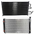 2-Piece Kit Radiator, with  A/C Condenser, 5.0L/5.7L Eng., Aluminum Core, Plastic Tank, 28 in. Core Width, Without Engine Oil Cooler