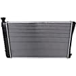 2-Piece Kit Radiator, with  A/C Condenser, 5.0L/5.7L Eng., Aluminum Core, Plastic Tank, 28 in. Core Width, Without Engine Oil Cooler