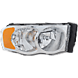 4-Piece Kit Halogen Headlights, With bulb(s), Includes (2) Bumper Trim and (2) Headlight