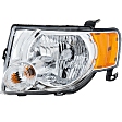 4-Piece Kit Front, Driver and Passenger Side Bumper Trim, Chrome, Includes (2) Bumper Trim and (2) Headlight