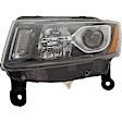 3-Piece Kit Halogen Headlights, With bulb(s), Includes (1) Bumper Trim and (2) Headlight