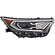 4-Piece Kit LED Headlights, With bulb(s), Includes (2) Bumper Trim and (2) Headlight
