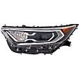 4-Piece Kit LED Headlights, With bulb(s), Includes (2) Bumper Trim and (2) Headlight