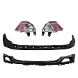 4-Piece Kit Driver and Passenger Side Back Up Light Without bulb(s), Includes (2) Back Up Light and (2) Bumper Cover