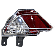 4-Piece Kit Driver and Passenger Side Back Up Light Without bulb(s), Includes (2) Back Up Light and (2) Bumper Cover